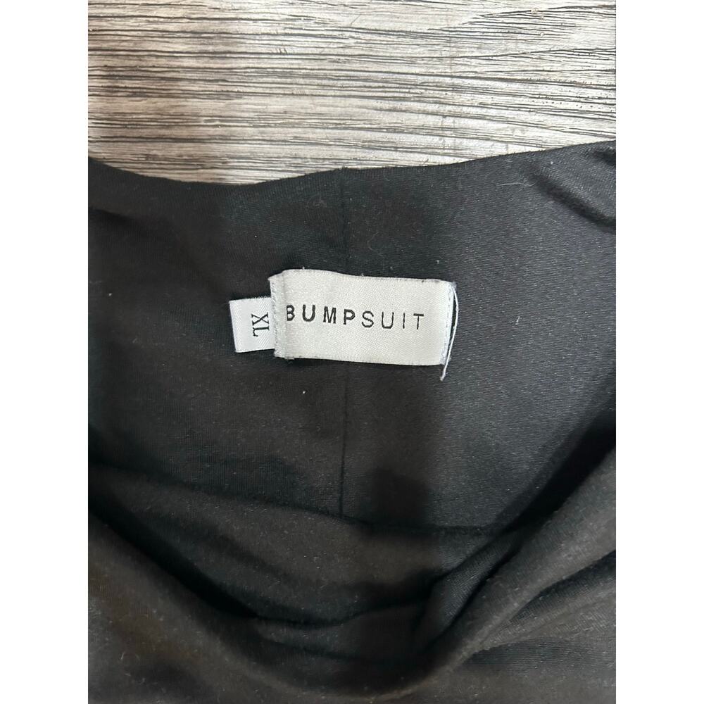 Bumpsuit Black Tank Unitard Jumpsuit Full Length Bodysuit Size XL Activewear - Picture 2 of 6